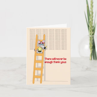 Tack för ditt kort för vännen