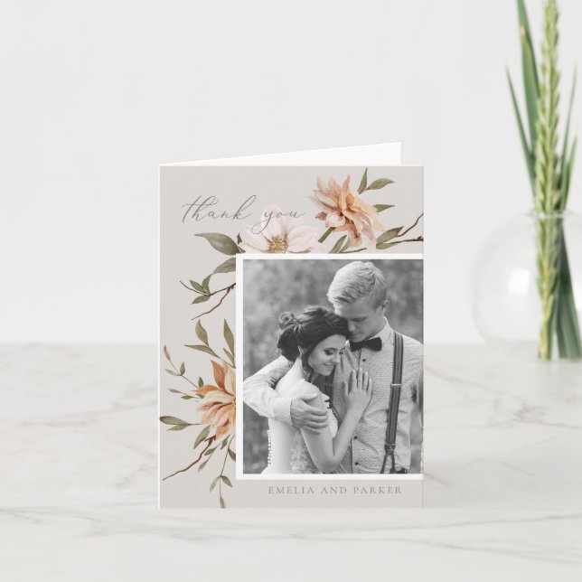 Tack för ditt kort för vildens Blommigtar (Framsida)