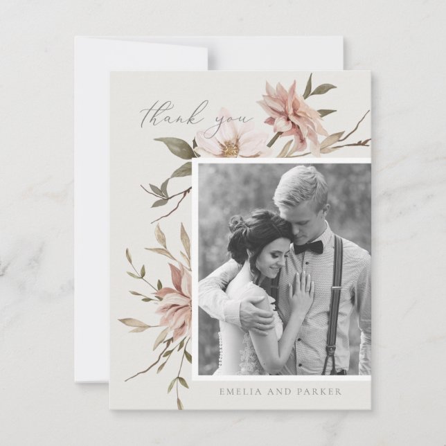 Tack för ditt kort för vildens Blommigtar (Framsida)