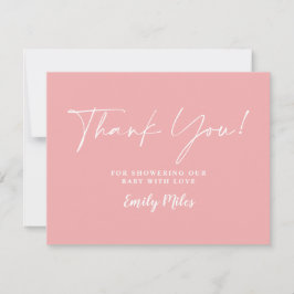 Tack för ditt kort för Vinter Rosa