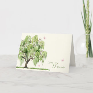 Tack för ditt kort för Weeping Willow Bröllop Suit