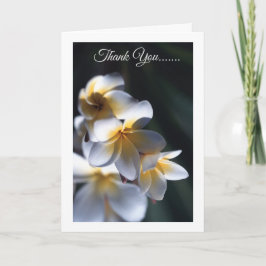 Tack för ditt kort, Frangipani Kort