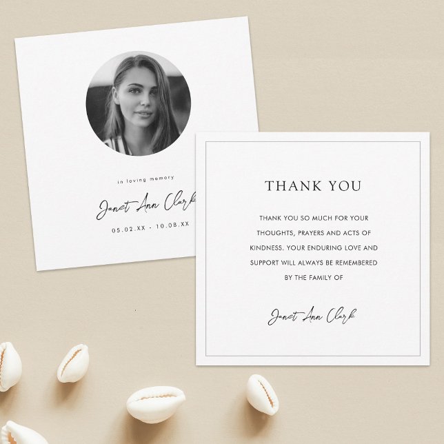 Tack för ditt kort, Funeral och Sympathy (Skapare uppladdad)