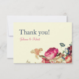 Tack för ditt kort i Blommigt Bröllop