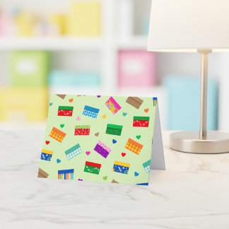 Tack för ditt kort i Shoebox Kärlek - Grönt