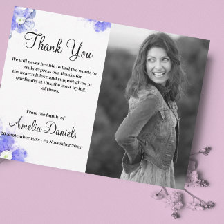 Tack för ditt kort - inget minne