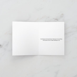 Tack för ditt kort, lycklig Veterans Day Kort