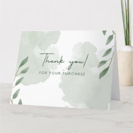 Tack för ditt kort med enkel greenergi