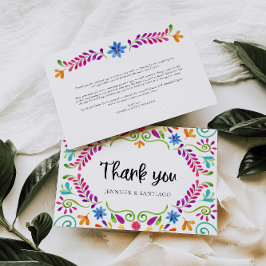 Tack för ditt kort, mexikanska ThBäste Bröllop Kort