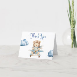 Tack för ditt kort, Nalle Baby Shower