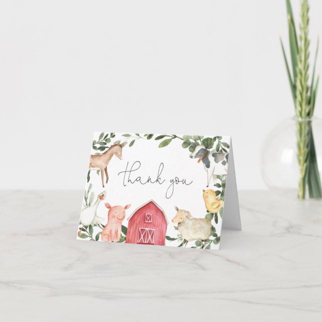 Tack för ditt kort på jordbrukets babyskö (Framsida)