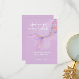 Tack för ditt kort på Språk Stänk Sjöjungfru