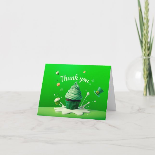 Tack för ditt kort på St. Patrick's Day (Framsida)