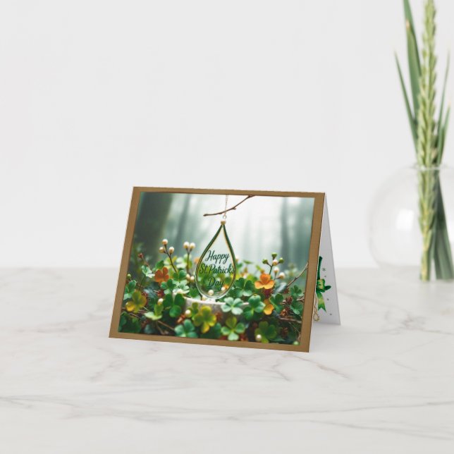 Tack för ditt kort på St. Patrick's Day (Framsida)