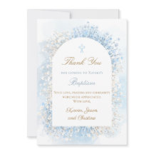 Tack för ditt kort, pojke Baptism