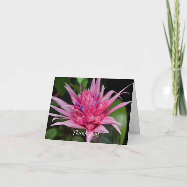 Tack för ditt kort - Rosa Beauty (Framsida)