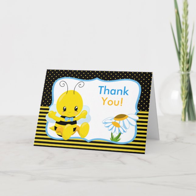 Tack för ditt kort, Sweet Baby Bee Boy (Framsida)