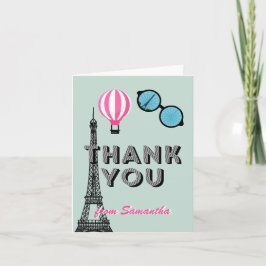 Tack för ditt kort, sweet sixteen Paris Themme Bir