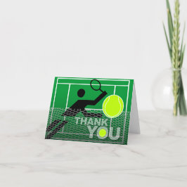 Tack för ditt kort till Tennis Player