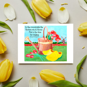 Tack för ditt kort, Vänskapens blommor Kort
