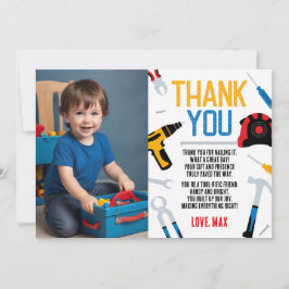 Tack för ditt kort, Verktyg Tack Inbjudningar