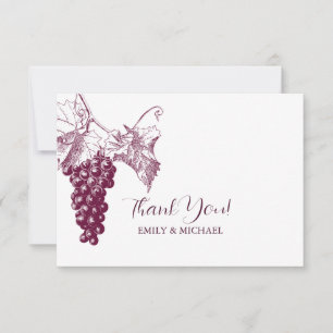 Tack för ditt kort, Vineyard Bröllop OSA Kort