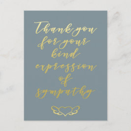 Tack för ditt medlidande - Postkort Vykort