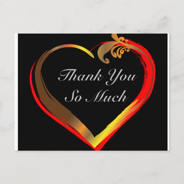 Tack för ditt postkort vykort (Framsida)