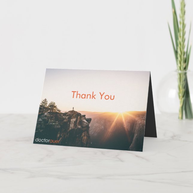 Tack för ditt referenskort kort (Framsida)