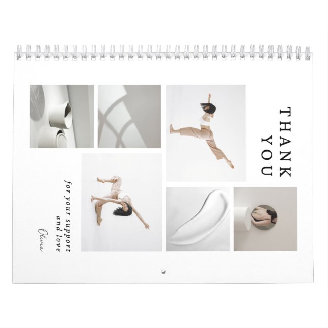 Tack för ditt stöd och din kärlek Kalender (Omslag)
