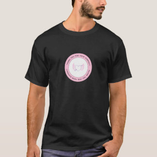 Tack för ditt stöd t shirt