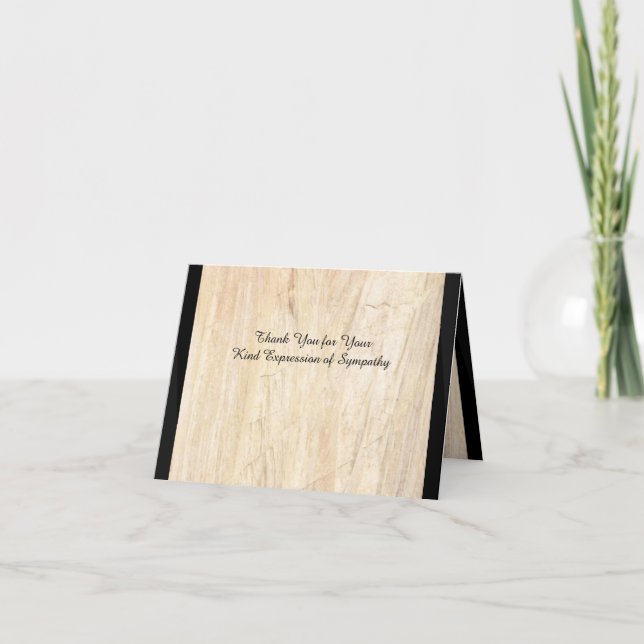 Tack för ditt sympatiuttryck (Framsida)