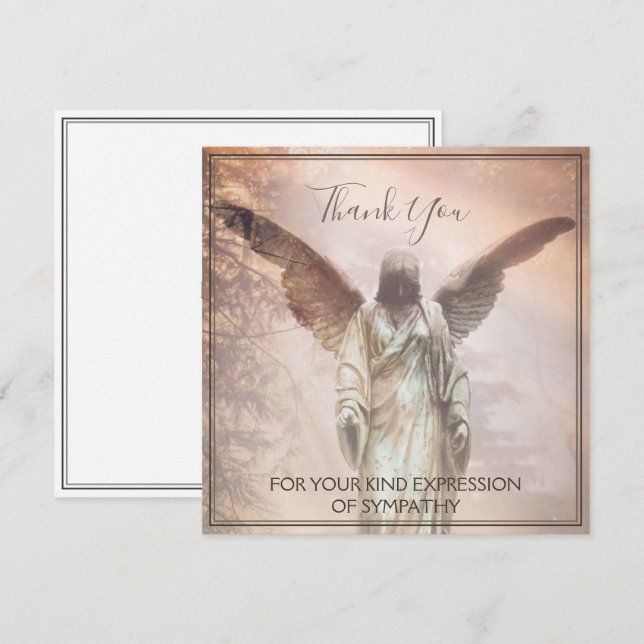 Tack för ditt sympatiuttryck (Fram/baksida)