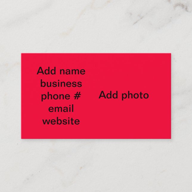 Tack för ditt visitkort (Framsida)