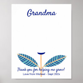 TACK för DIY Handprint Poster