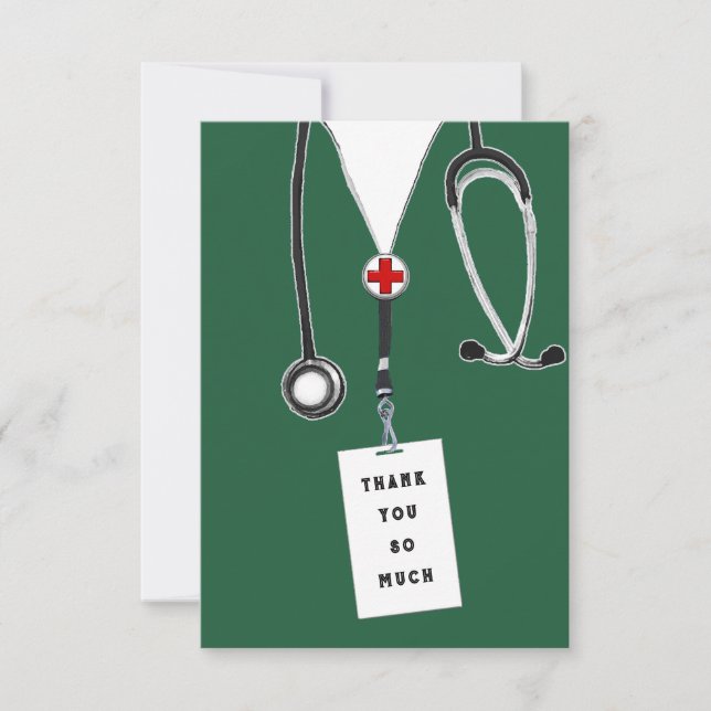 Tack för doktor-kortet (Framsida)