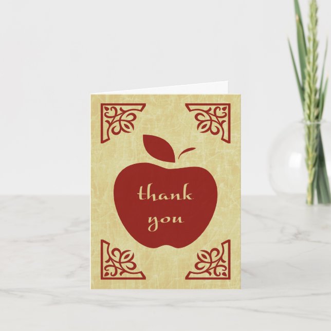 Tack för elegant äpple (Framsida)