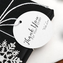 Tack för Elegant av orderhandgjord