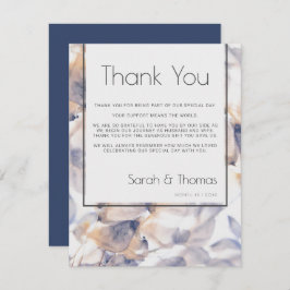 TACK FÖR ELEGANT AV PASSAPTELES-BLOMMIGT INBJUDNINGAR