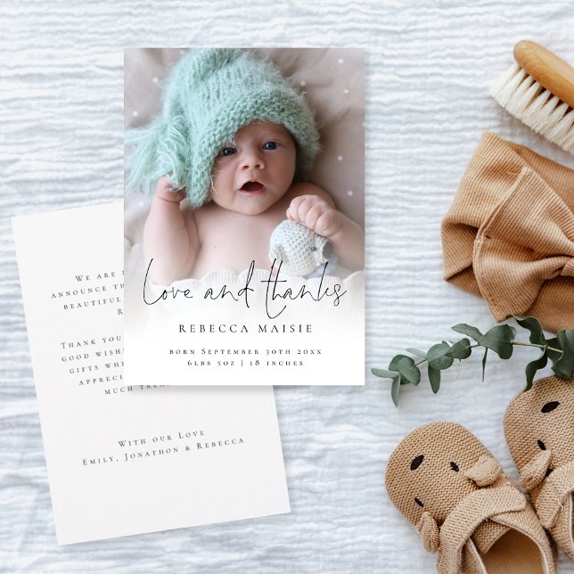 Tack för elegant Photo Overlay Kärlek Meddelande (Skapare uppladdad)