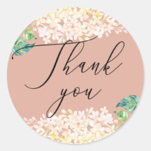 Tack för elegantens rosa blommigt bröllop