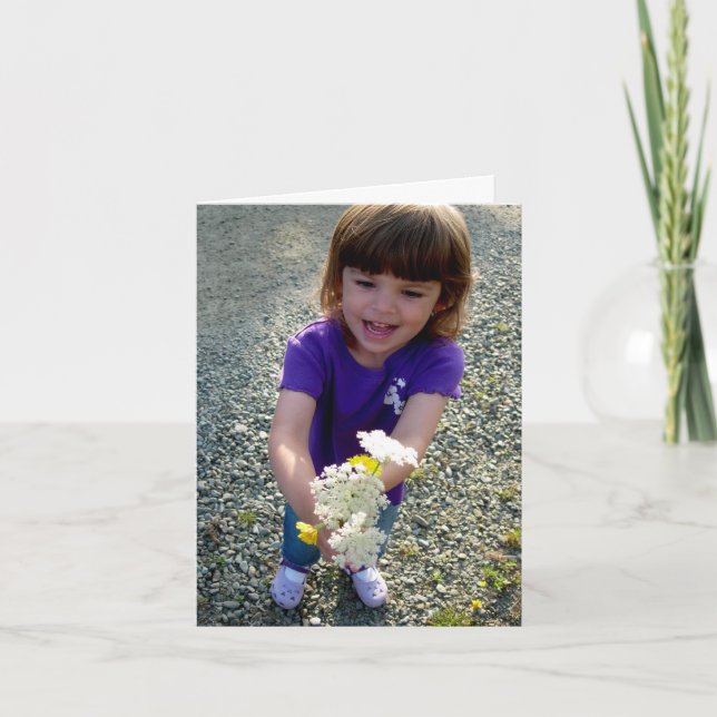 Tack för en Bunch! Fotokort (Framsida)