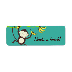 Tack för en bunch.. returadress etikett