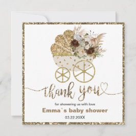 Tack för en liten pumpa baby shower