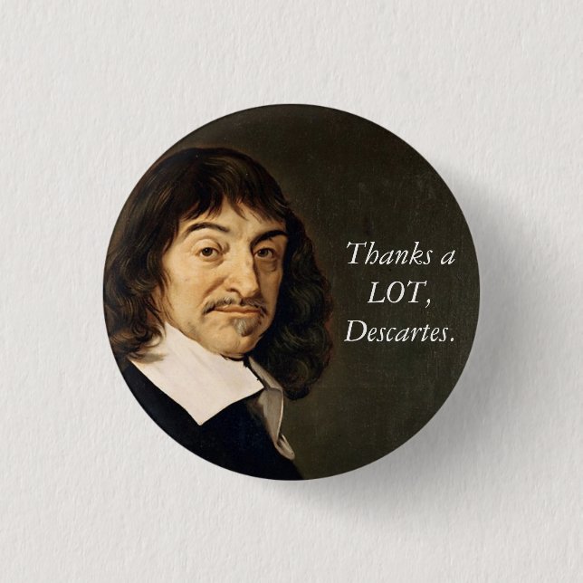Tack för en LOT-knapp, Decartes-knapp Knapp (Framsida)