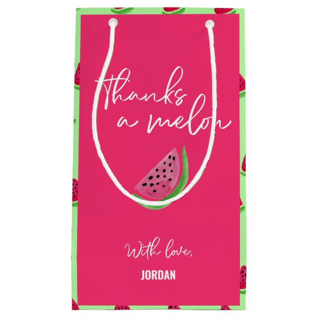 Tack för en Melon Watermelon 1:a födelsedag (Framsidan)