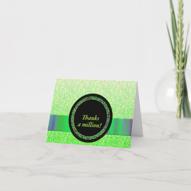 Tack för en miljon Notecards (Framsida)