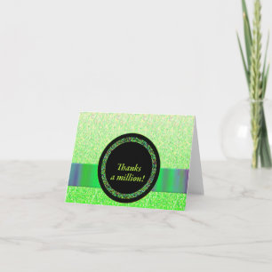 Tack för en miljon Notecards Kort