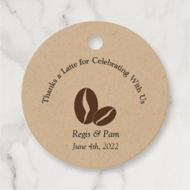 Tack för en Sent Märkre Gåvor Etiketter