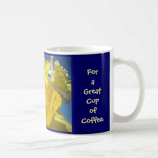 TACK för en Stor Kopp Kaffe! Vårda Narzisser (Höger)